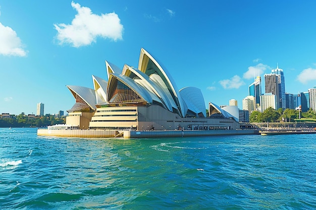 시드니 오페라 하우스 (Sydney Opera House) 의 오라에 둘러싸인