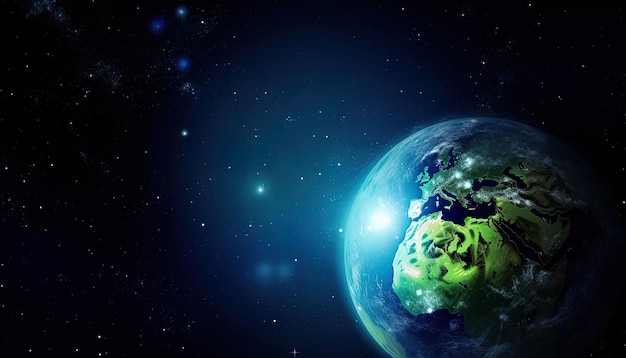 Photo environment save and ecology theme concept world globe earth day concept