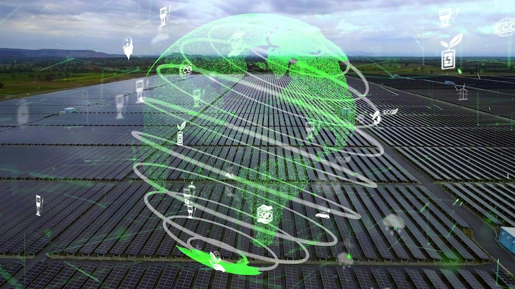 Photo environmental conservation technology and approaching global sustainable esg