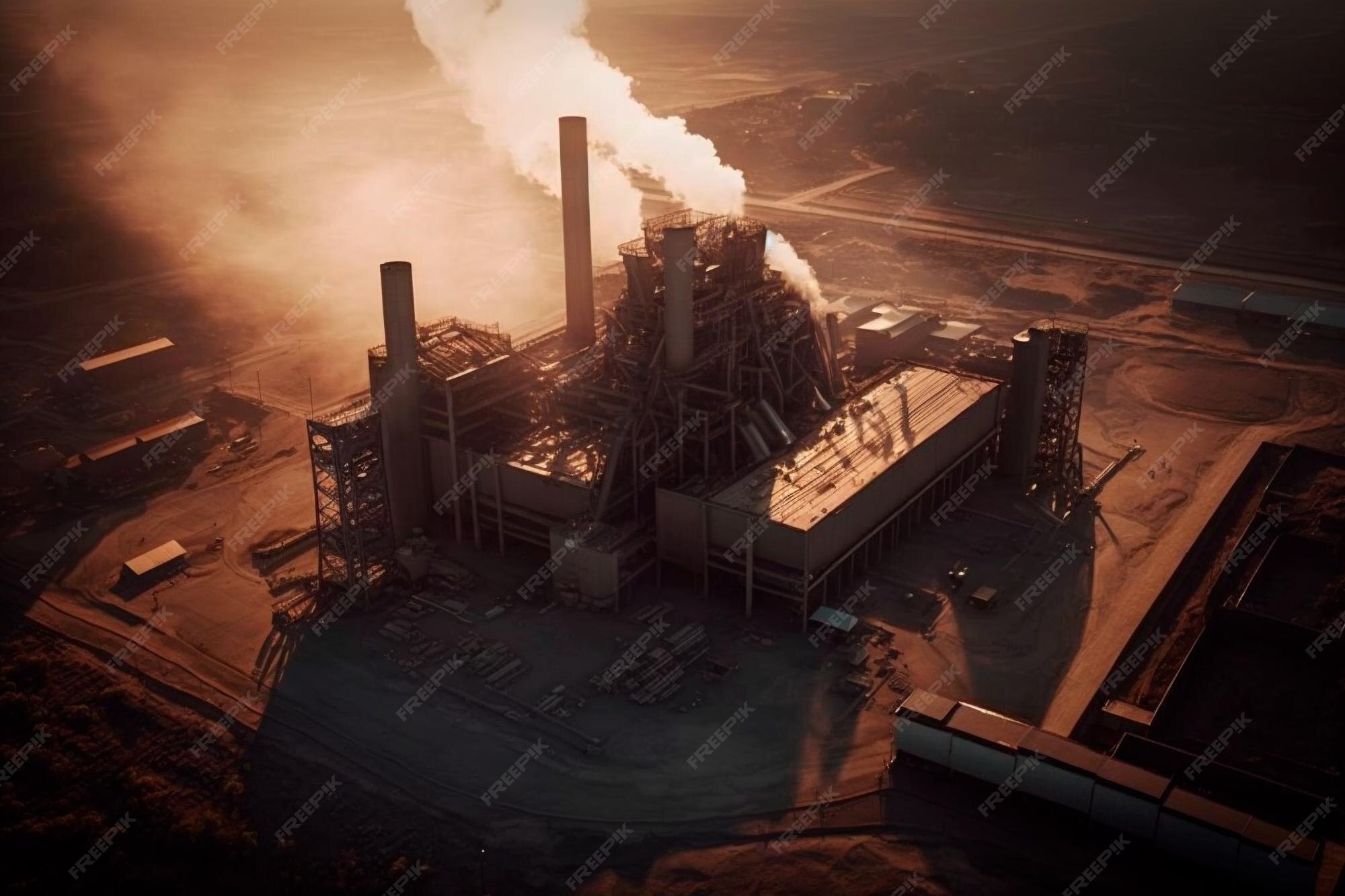 Premium Photo | Environmental pollution causes consequences and 