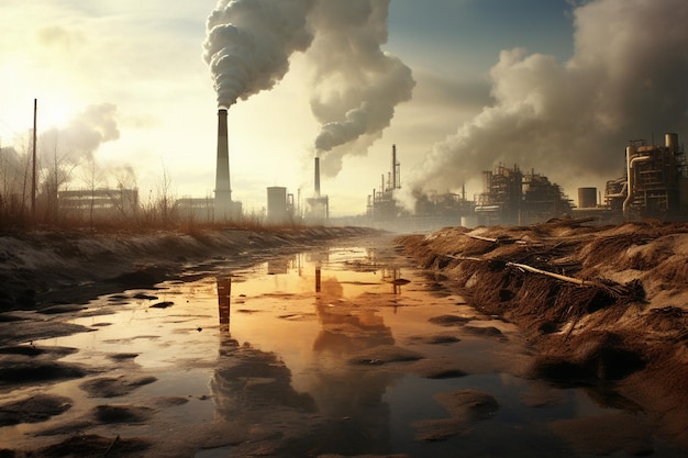 environmental pollution from industrial plants