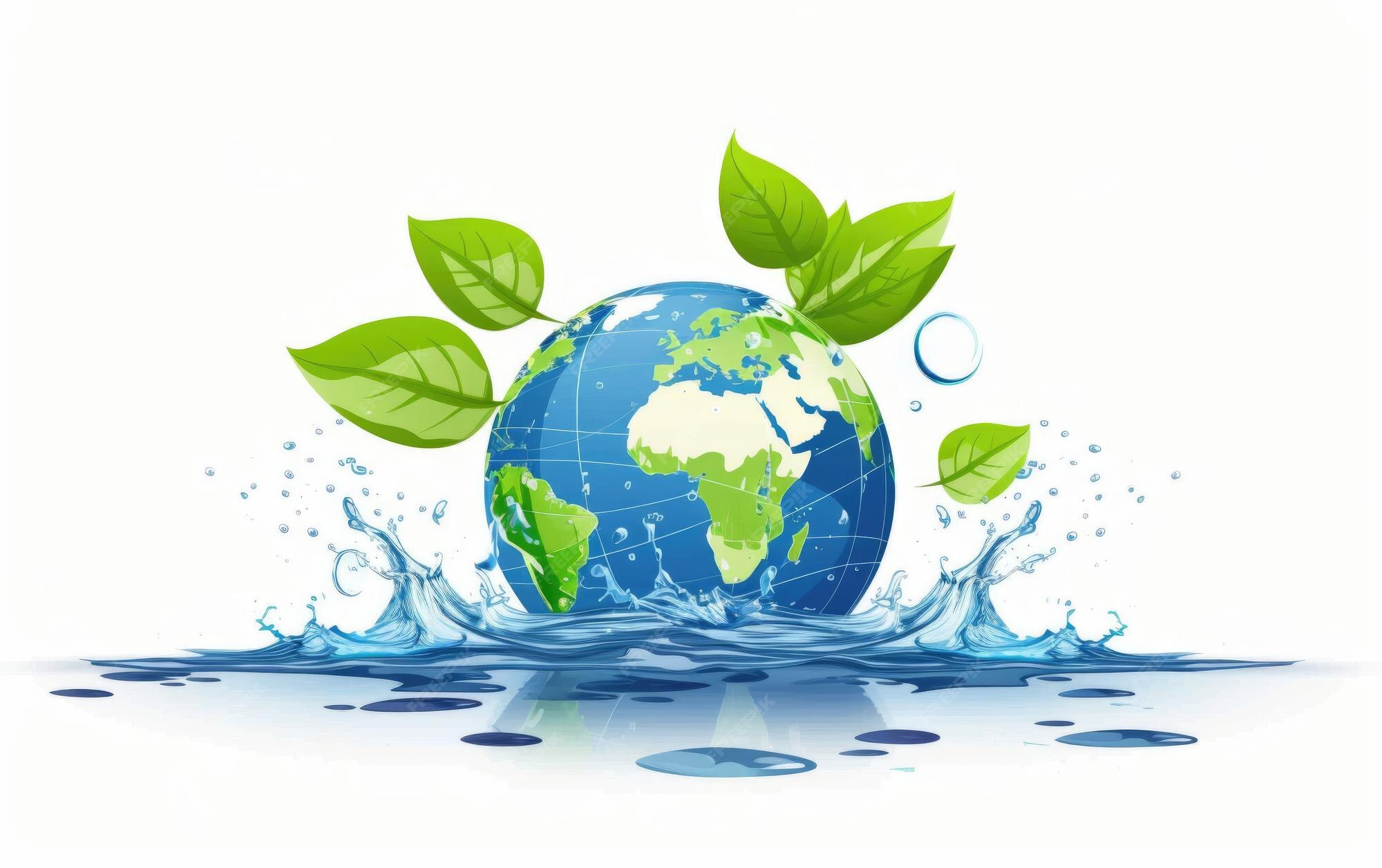 Premium Photo Environmental Water Policy Icon for Conservation white