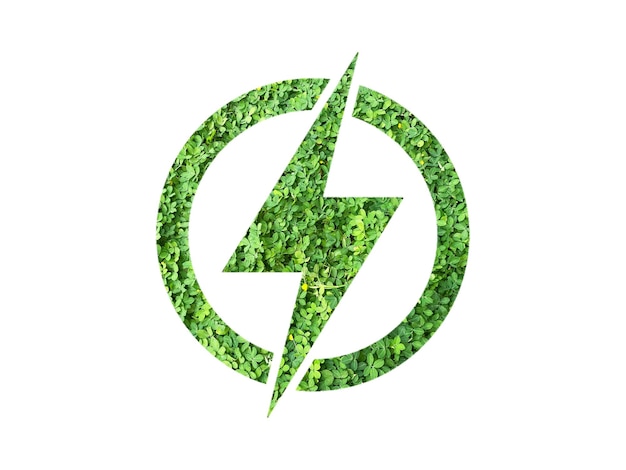 Photo environmentally friendly energy icon