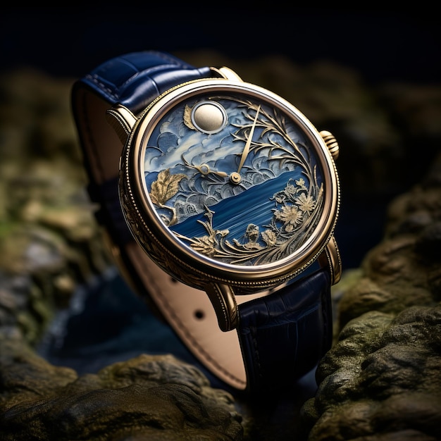 Эфемерный гобелен Прекрасные наручные часы, раскрывающие вечную красоту истории