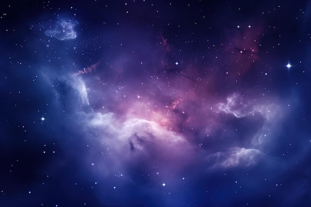 Epic Abstract Cosmic Galaxy Background Generative AI