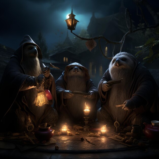 Epic Encounters Ascension of Sloth Wizards in a Visual Spectacle