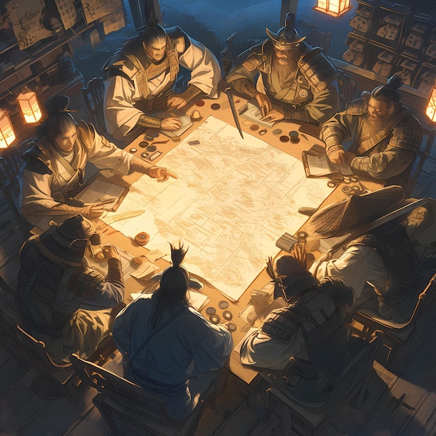 Epic Fantasy Council Meeting