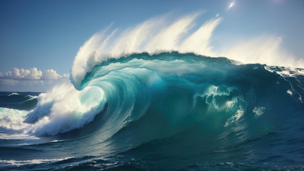 Epic Ocean Wave Break