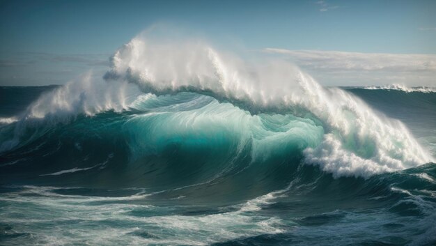 Epic Ocean Wave Break