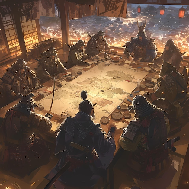 Epic Samurai War Council