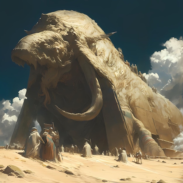 Epic Sphinx Landscape