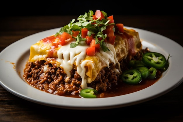 Epicurean Elegance Enchilada Fusion