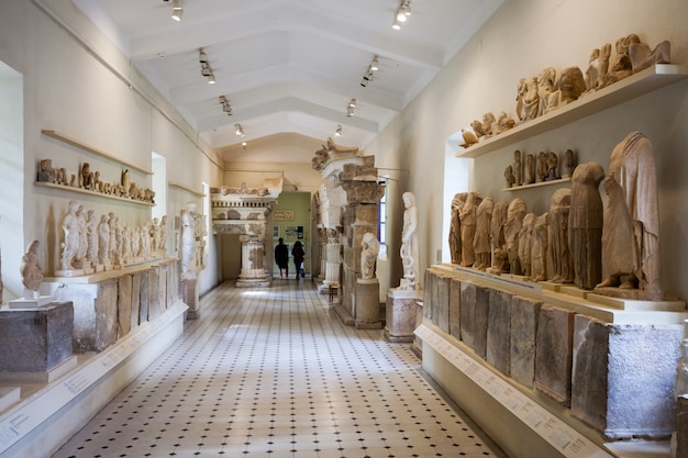 Epidaurus archeologisch museum, griekenland