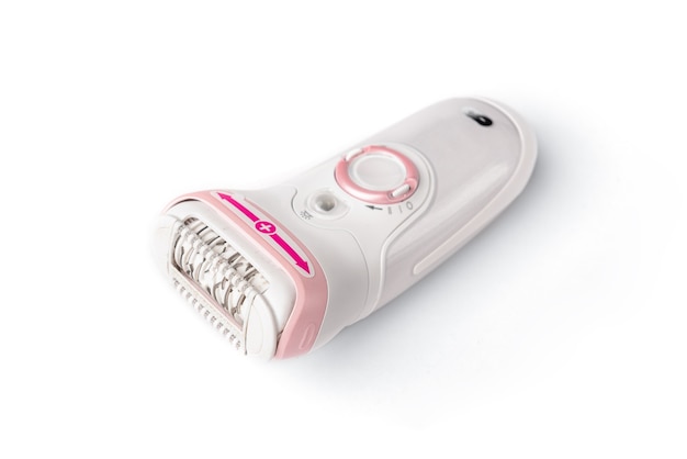 Epilator isolated on white surface