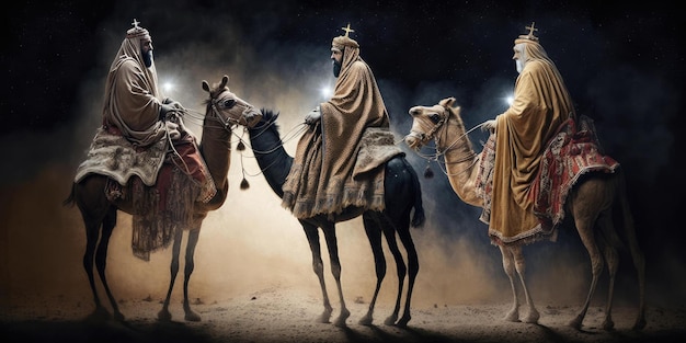 Epiphany is celebrated by the charming Three Kings