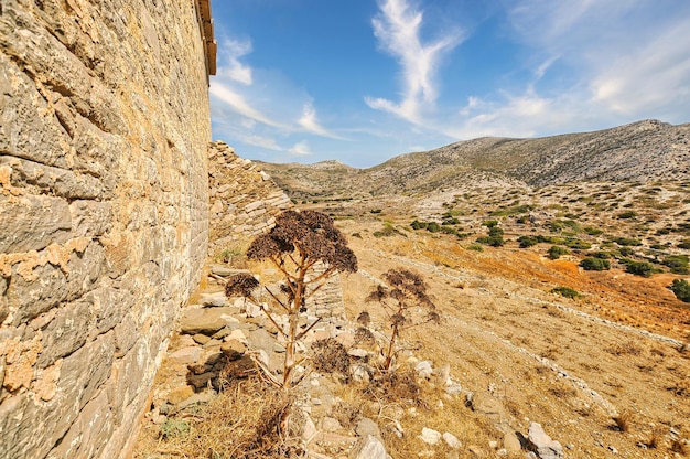 그리스 시키노스 섬의 Episkopi