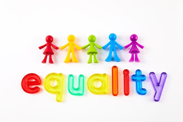 Equality And Diversity Concept Male And Female Equal Rights