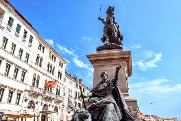 Equestrian Statue of King Victor in Venice