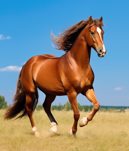 Photo equine portrait isolated on background