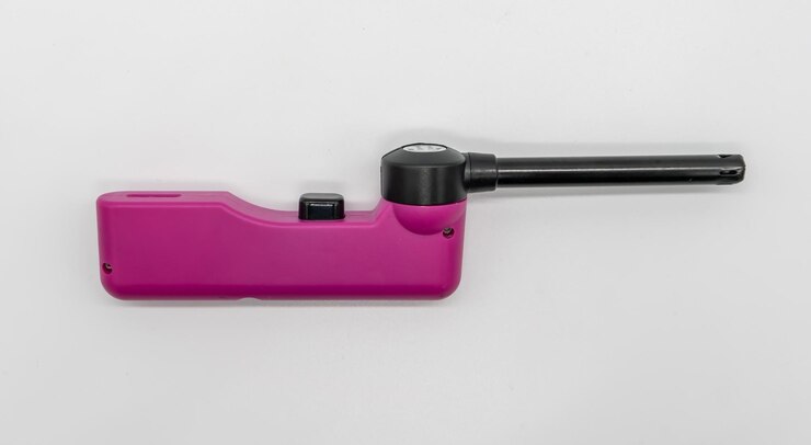 Photo equipment against white background