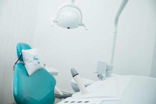 equipment in dentist's office