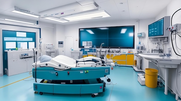 Equipment and medical devices in modern operating room