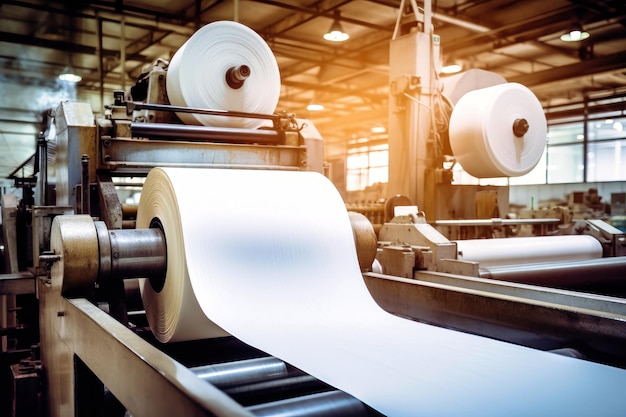 紙の生産のための設備 紙と紙板の生産のための大規模な設備 現代的な設備