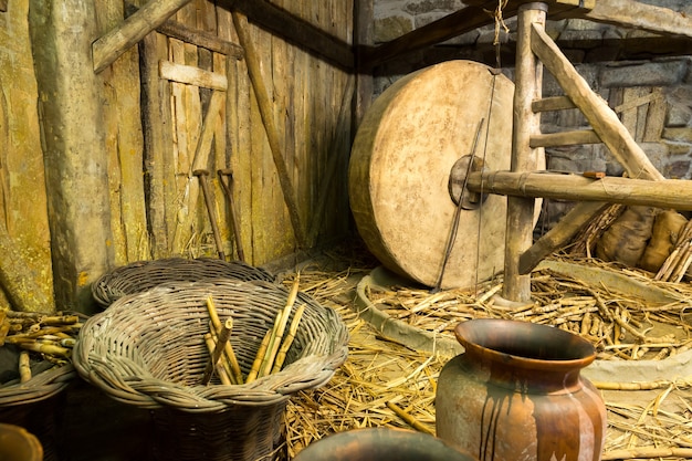 Equipment in the shed