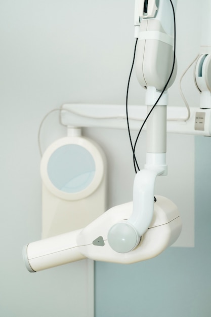 Equipment in the X-ray dental office in the hospital
