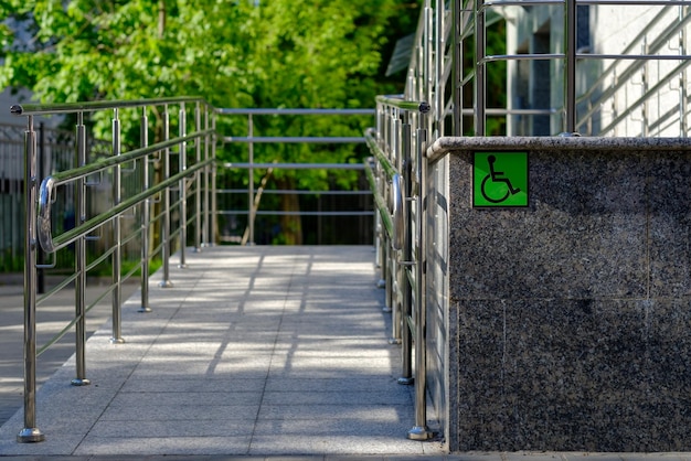 Foto dotato di accesso esterno per disabili