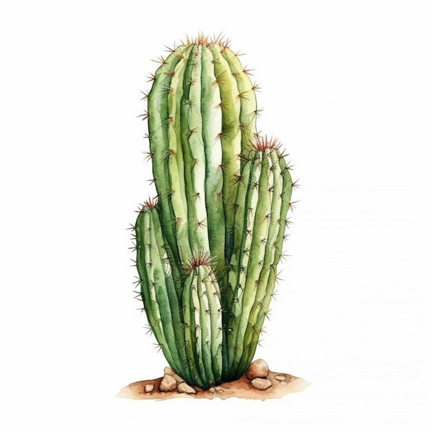 Er staat een cactusplant in het vuil.