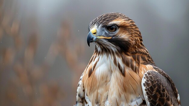 Er zit een vogel op een tak.