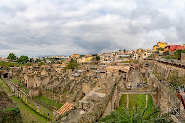 Ercolano Herculaneum ancient ruins