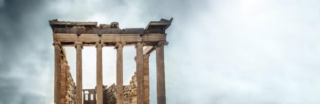 Erechtheion tempel Akropolis panoramisch