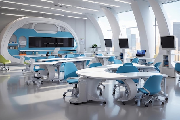 Ergonomic Classroom Furniture Supporting Health and Learning in Futuristic Spaces