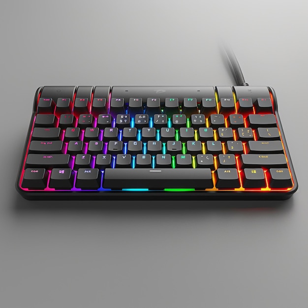 Ergonomic Keyboard With Split Design Background