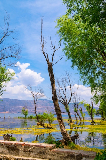 Erhai Lake in Dali Yunnan China
