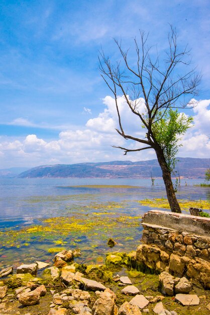 Erhai-meer in dali yunnan china