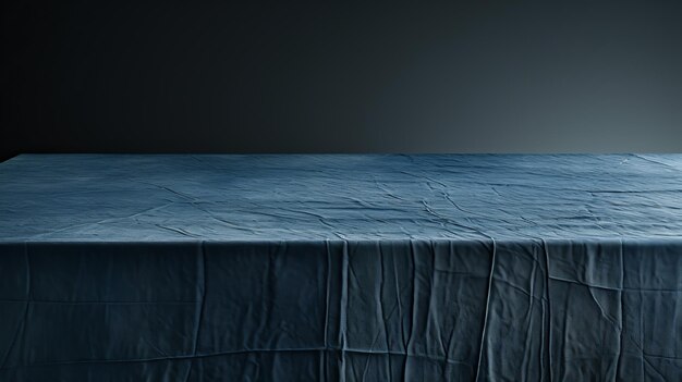 Фото Эрозированные поверхности темно-синий и черный скатерть на сером фоне