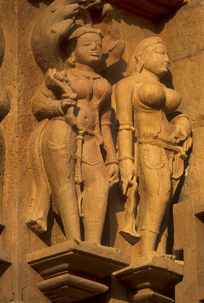 Erotic reliefs Kandariya Mahadev temple Khajuraho Madhya Pradesh India