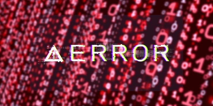 Photo error binary code computer virus binary data computer hacking digital binary screen technology