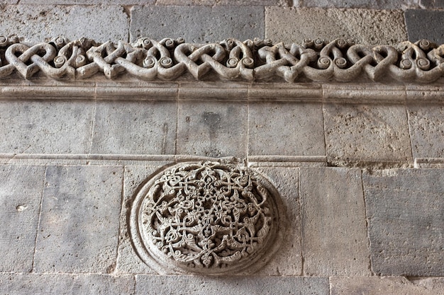 Erzurum Double Minaret Madrasa's Stone Intricate Carvings and Embellishments