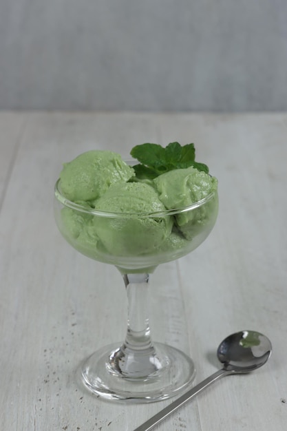 Es krim alpukat o gelato all'avocado