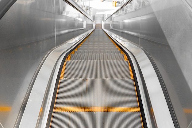 Photo escalator from above