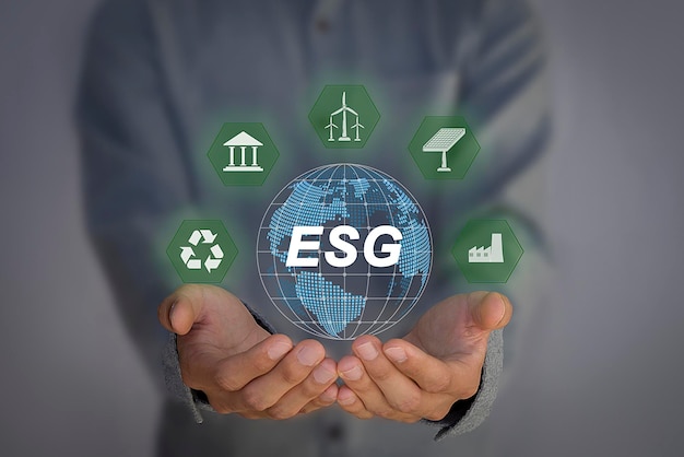 사진 esg 환경, 사회 및 거버넌스