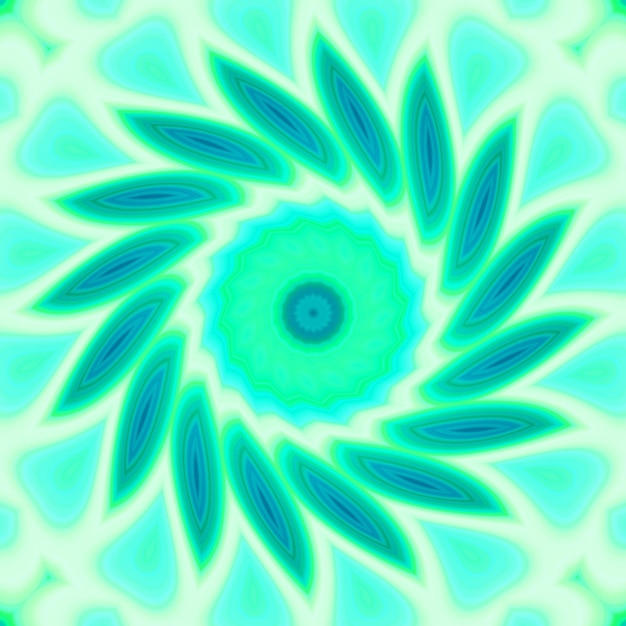 Esoteruc magic neon glowing geometric mandala fantasy fractal Abstract background