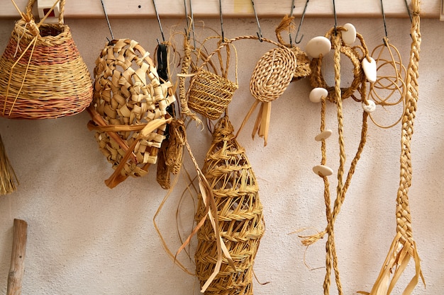 Esparto halfah grass used for crafts basketry