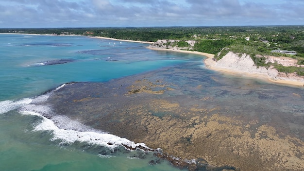 Photo espelho beach in porto seguro bahia brazil discovery coast