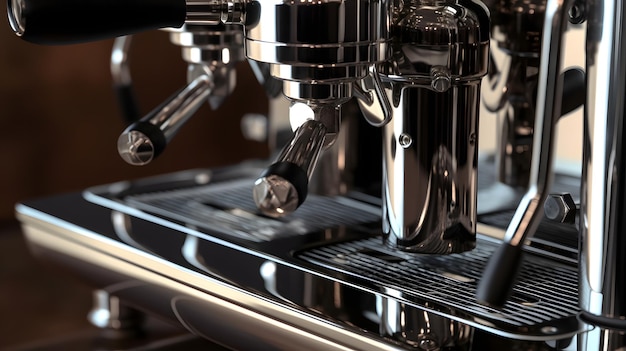 Photo espresso coffe maker ai generated