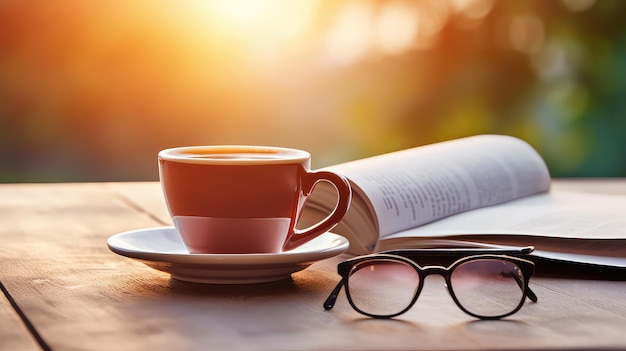 Foto espresso met cafeïne koffie drinken's morgens